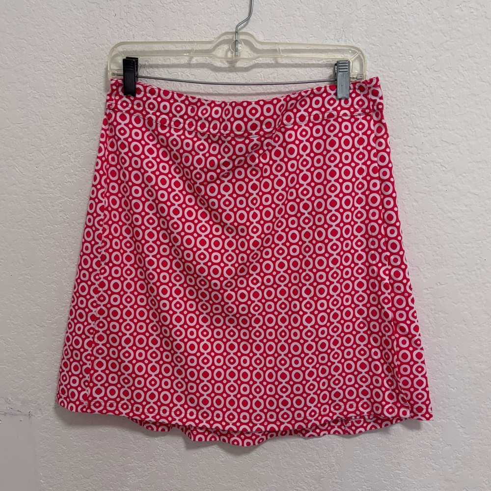 Ripskirt Hawaii dot dot dot red